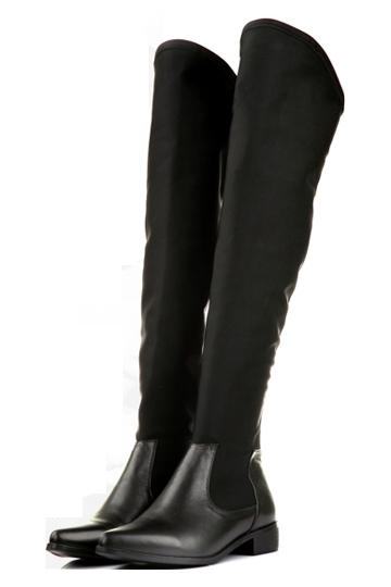 bottes mollets fort