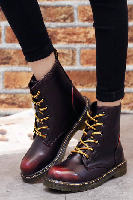 bottines jaunes