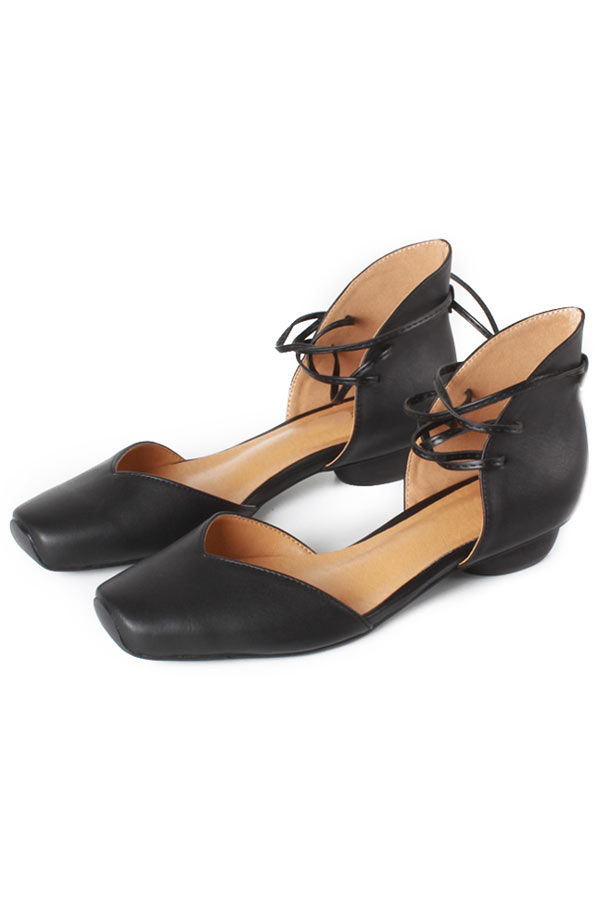 Ballerine femme chic pour mariage à lacets fins Persun.fr