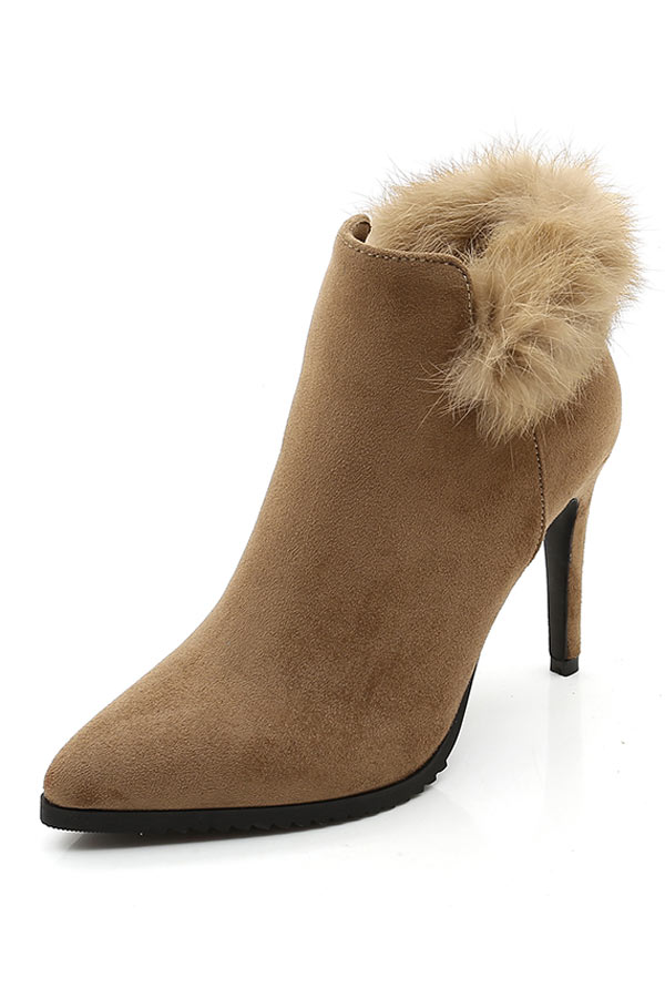 chaussures montantes fourrées
